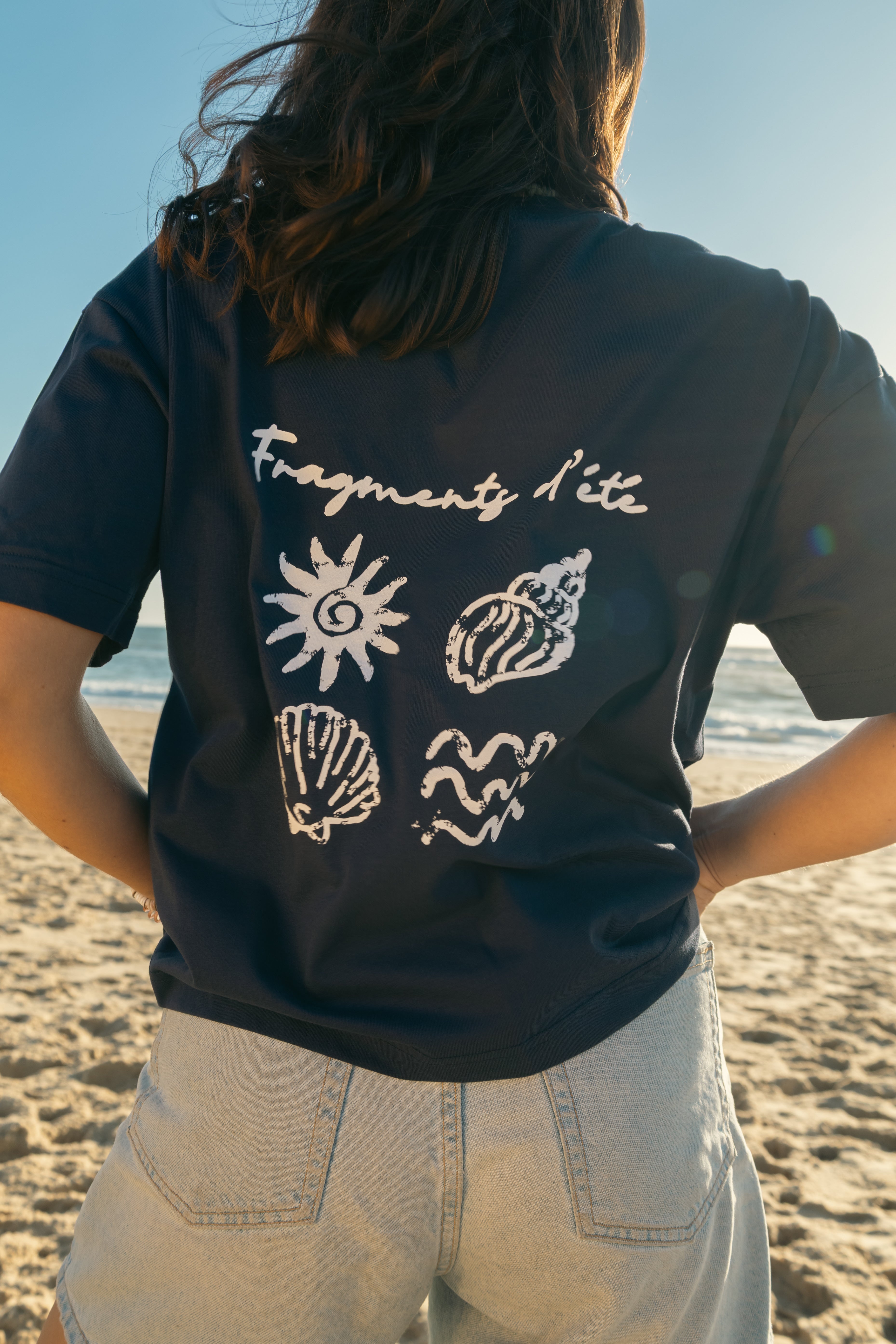 Tee-shirt "Fragments d'été"