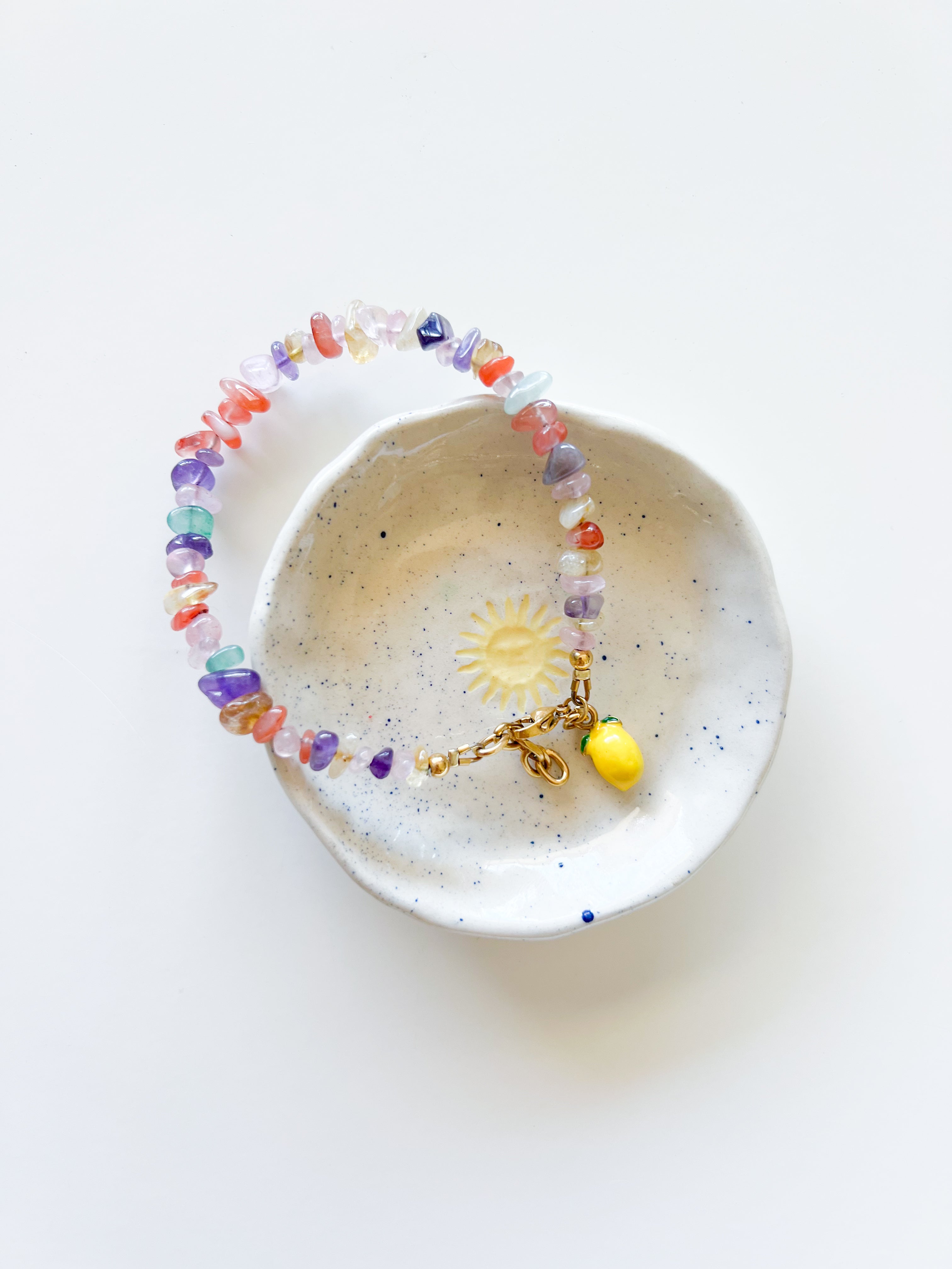 Bracelet de cheville Pastel