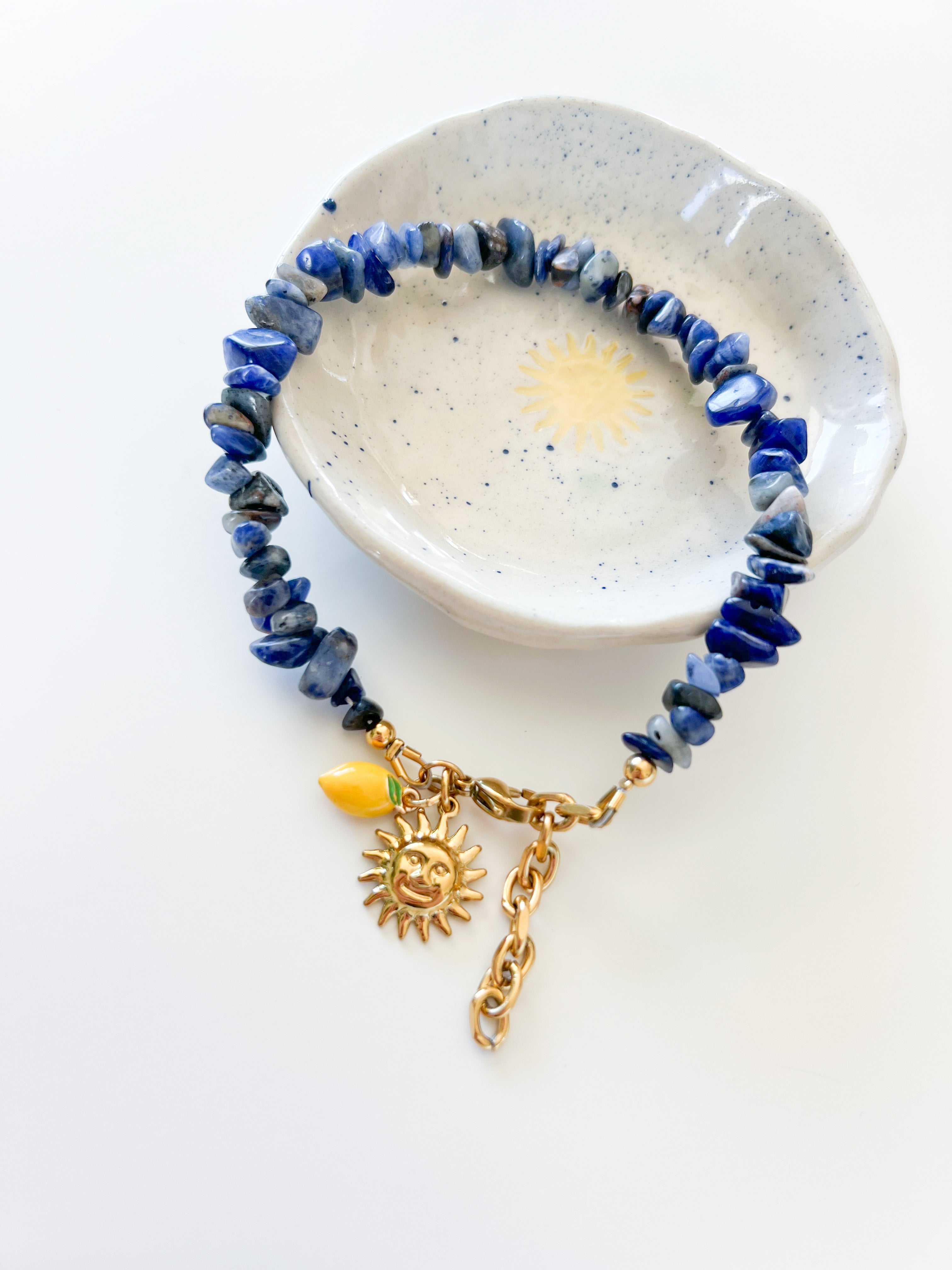 Bracelet de cheville Rainblue