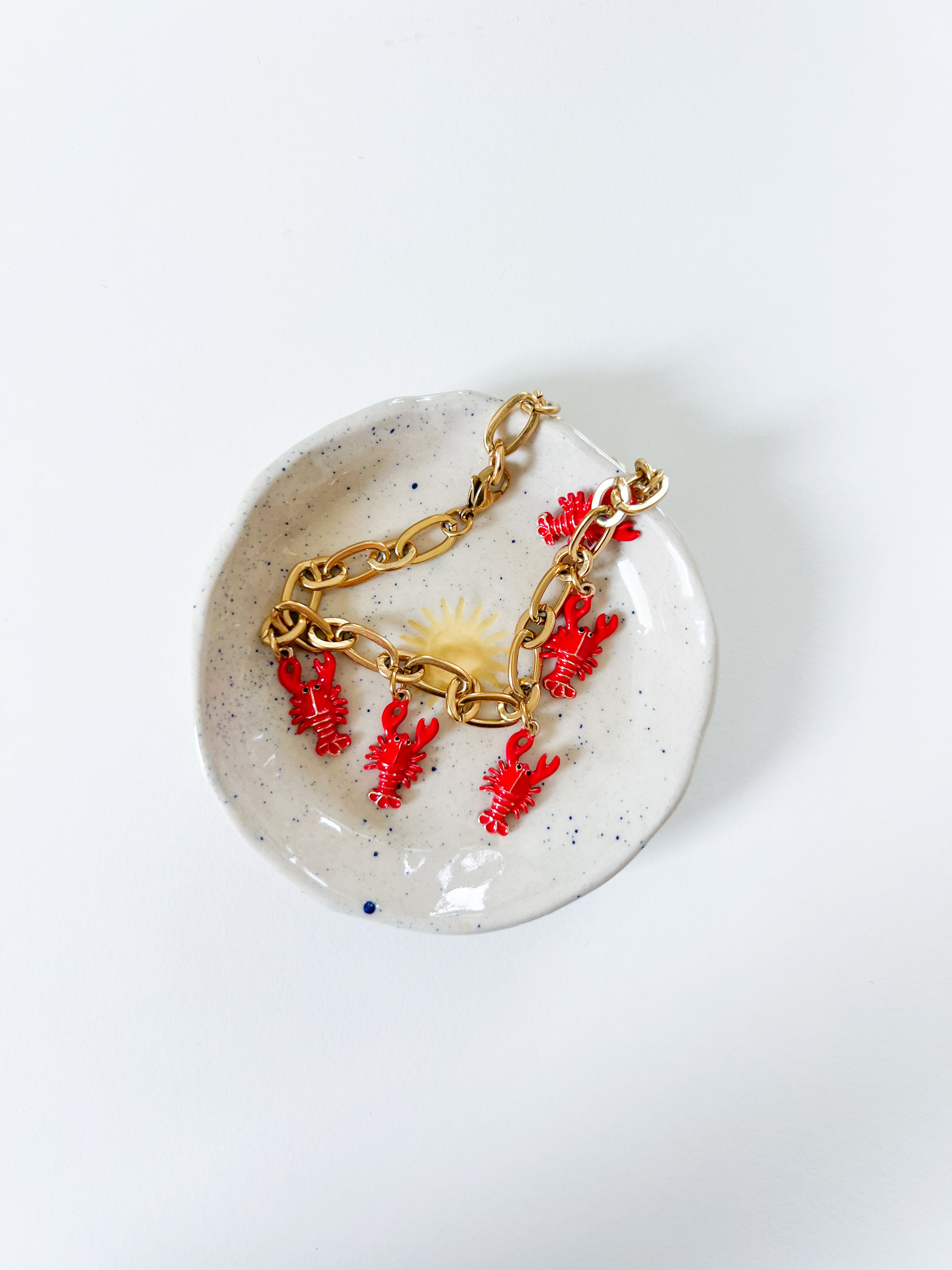 Bracelet de cheville Homard