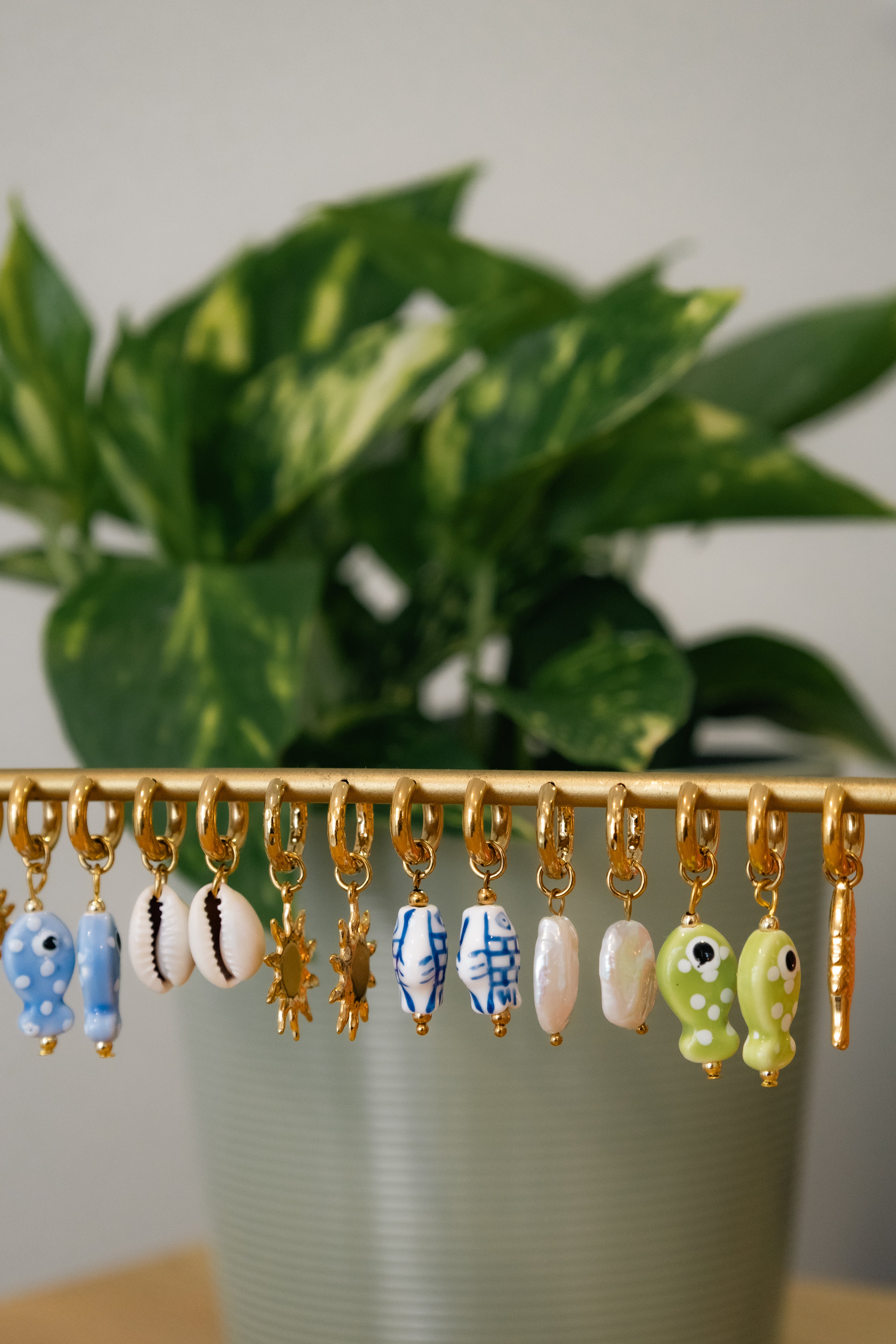 bar à boucle d'oreilles personnalisables tapioca bijoux